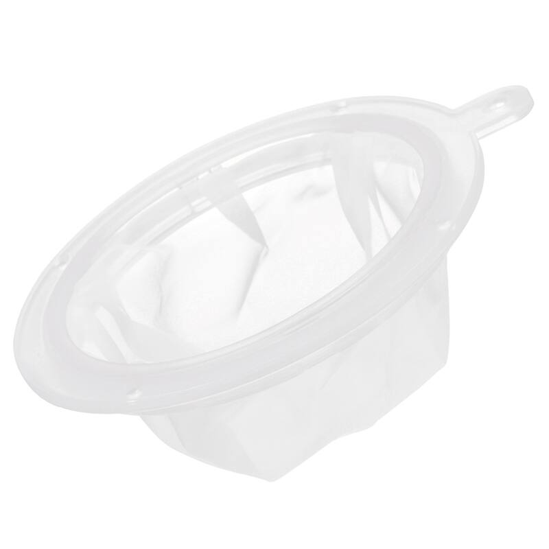 300 Mesh Food Filter Strainer, 5.9in Nylon Fine Mesh Sieve Drainer - White