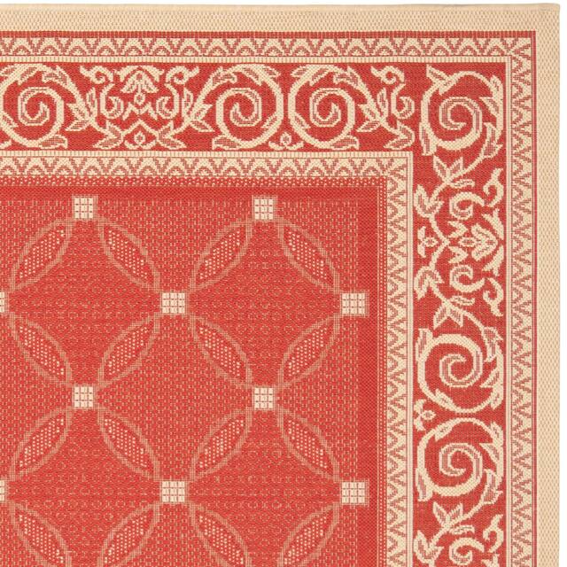 SAFAVIEH Courtyard Laurene Waterproof Patio Backyard Rug