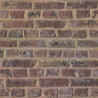 Galerie Wallcoverings Bricks and More Collection Realistic Brickshire Residents Matte Finish Vinyl on Non-woven Wallpaper Roll