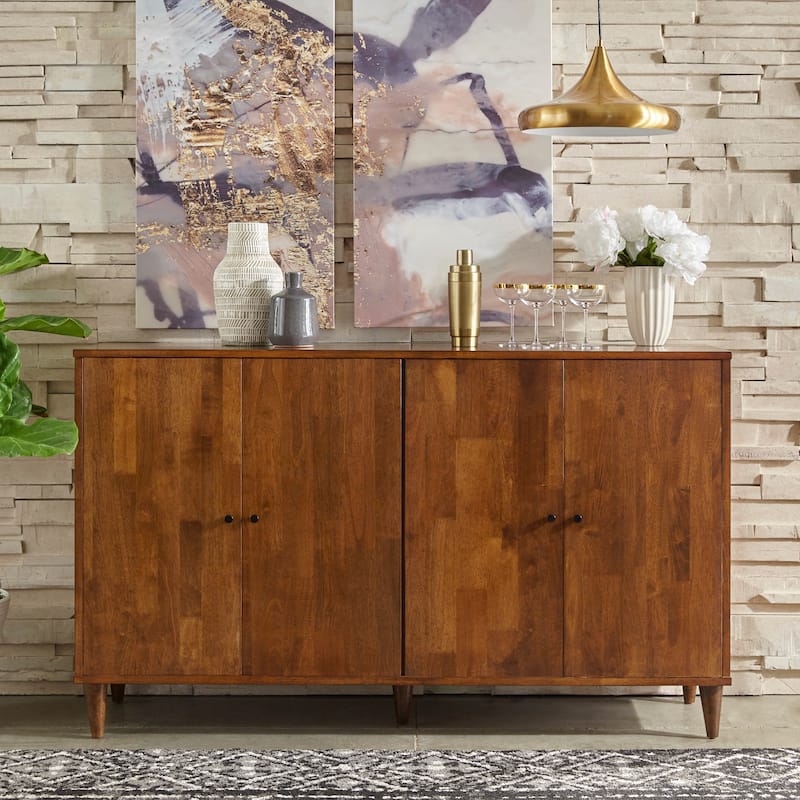 Lifestorey Vilas Solid Wood Buffet - Tobacco Brown