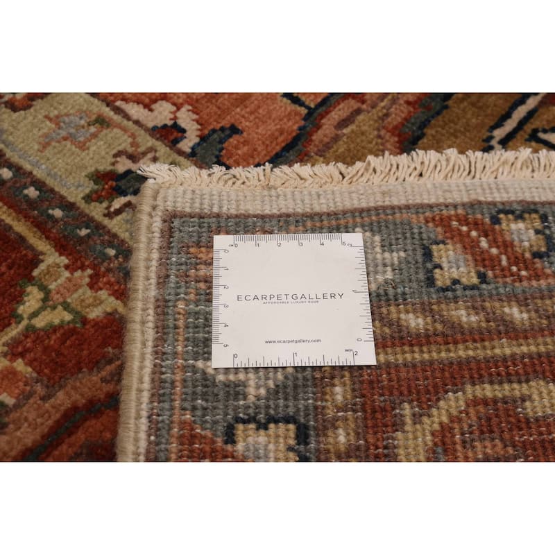 ECARPETGALLERY Hand-knotted Jules Sultane Ivory Wool Rug - 7'11 x 9'10