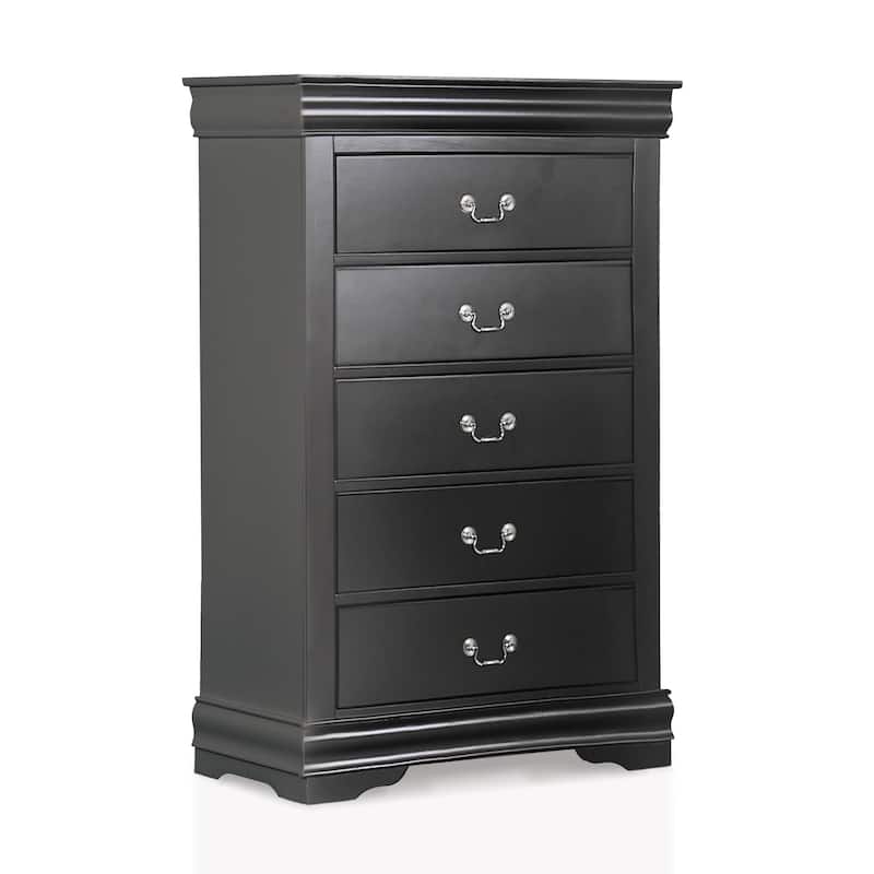 Furniture of America Mayday Traditional Solid Wood 5-drawer Chest