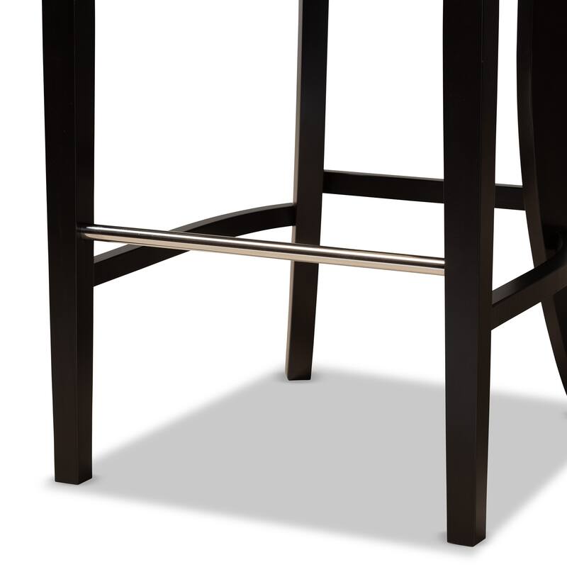 Aldon Modern and Contemporary 2-Piece Bar Stool Set