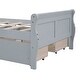 preview thumbnail 55 of 54, Twin Size Wood Platform Bed with 4 Drawers Storage Bed for Kids, Teens