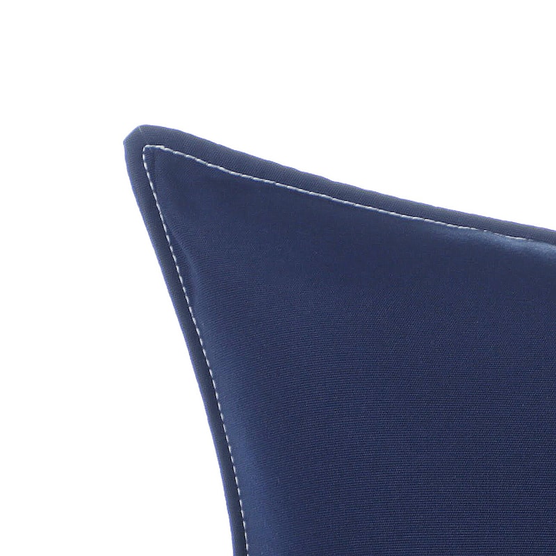 Sorra Home Sunbrella Indoor/Outdoor Top Stitch (Set of 2) 20 in Pillows