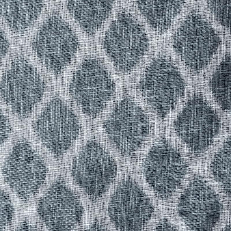 Printed Ikat Blackout Curtain Panel(Only 1 Pc Panel)