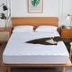 preview thumbnail 2 of 4, 3 Layer Quilted Waterproof Mattress Pad Hypoallergenic Protector Cover