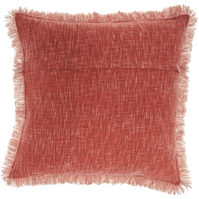 57 Grand by New Concept Washables Rustic Farmhouse Geometric Stonewash Throw Pillow , ( 22" x 22" )