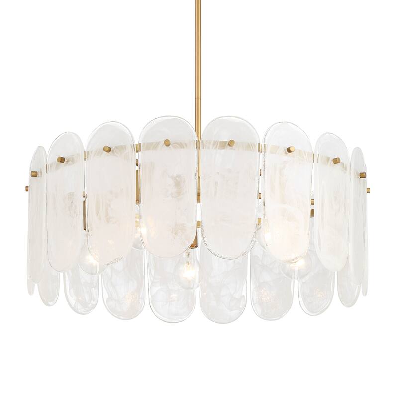 Minka Lavery 2595 Oldmill 5 Light 25" Wide Multi Light Pendant with - Legacy Brass