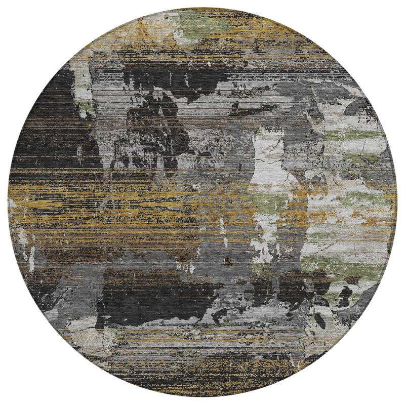 Machine Washable Indoor/ Outdoor Chic Veta Chantille Rug