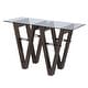 preview thumbnail 4 of 5, SEI Furniture Garanger Reclaimed Wood Console Table