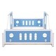 preview thumbnail 10 of 10, Full Size Classic Car-Shaped Platform Bed with Decorative Wheels and Playful Design