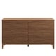 preview thumbnail 8 of 7, Render 63in 6-Drawer Dresser in Walnut