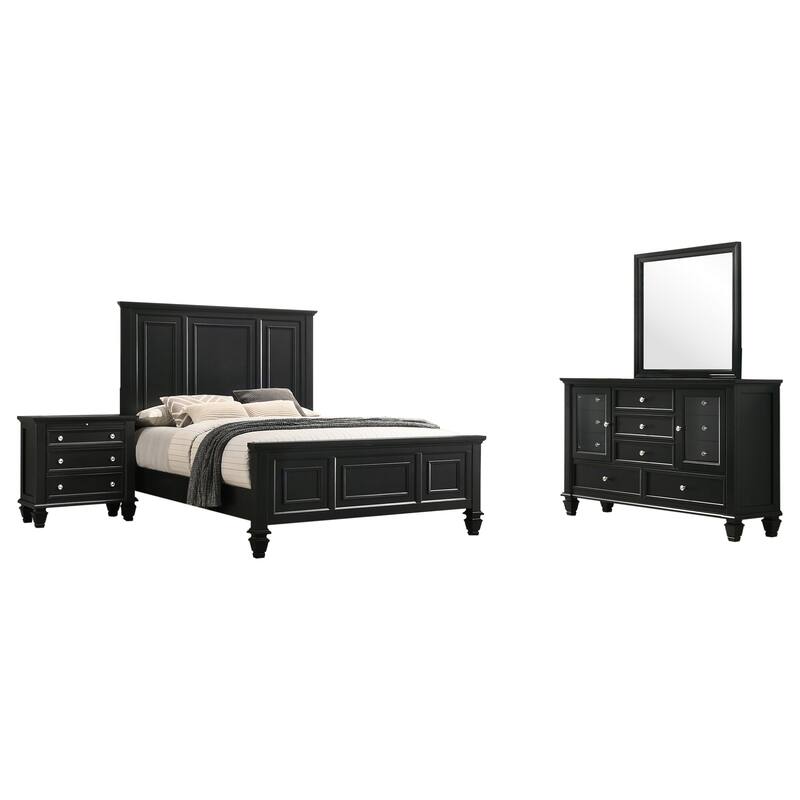 Sandy Beach 4-piece King Bedroom Set