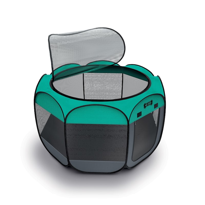 Ruff 'n Ruffus Portable Foldable Pet Playpen - Small