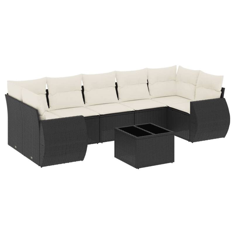 vidaXL Garden Sofa Set - 21.7 x 21.7 x 14.6
