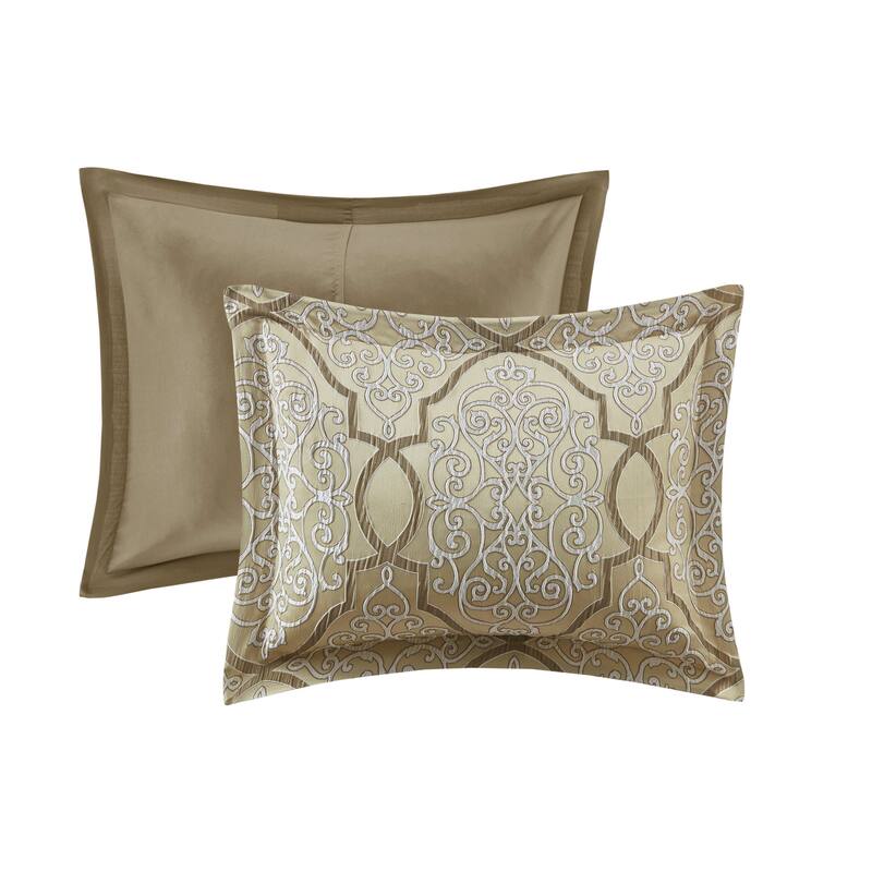 Madison Park Anouk 12 Piece Comforter Set with Cotton Bed Sheets
