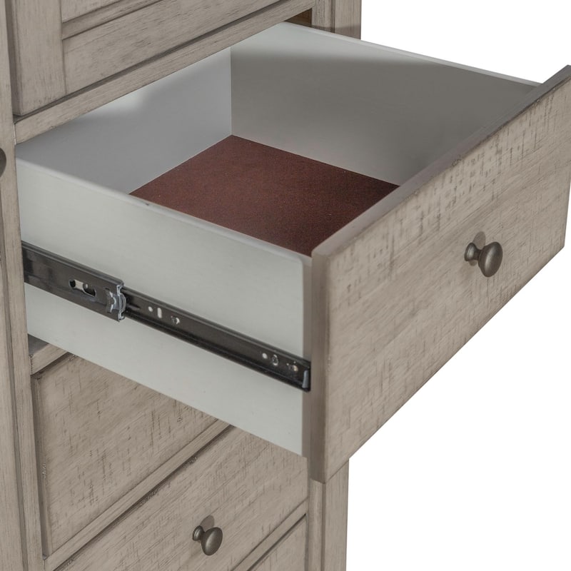 Ivy Hollow Weathered Linen Door Chest