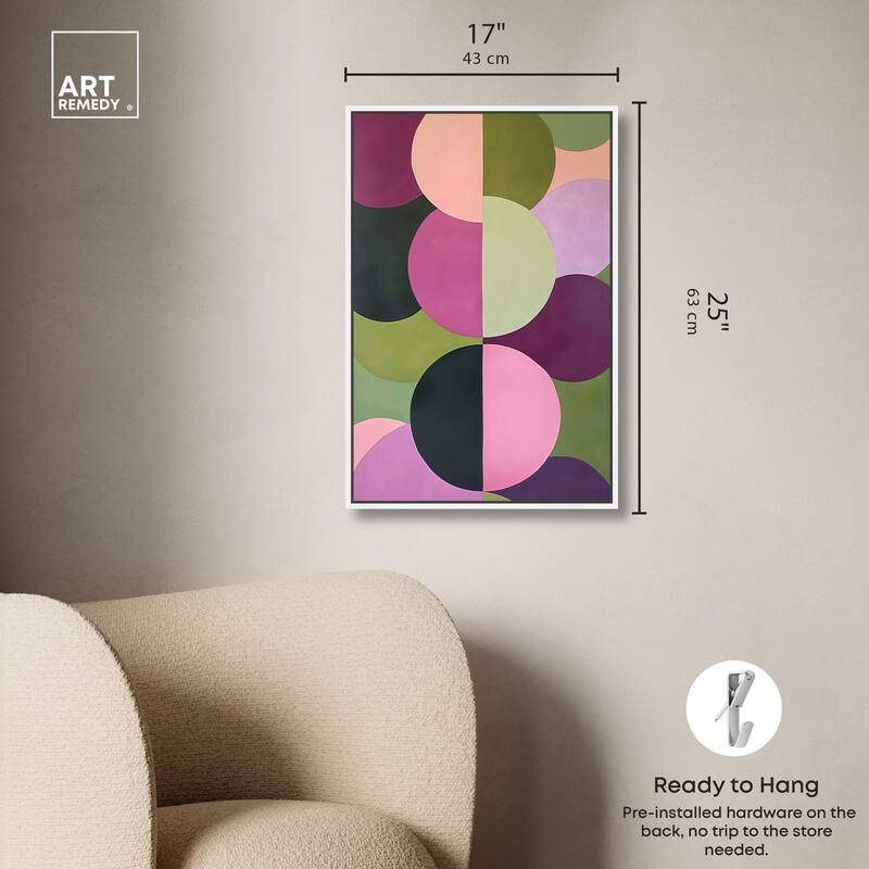 Purpurea I Canvas by Art Remedy