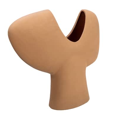 Stoneware Abstract Vase