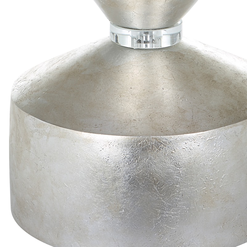 Uttermost Vial Silver Buffet Lamp - 10.5 W X 32.5 H X 10.5 D (in)