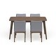 preview thumbnail 36 of 37, Fabrizio Mid-century Modern 5-piece Dining Set by Christopher Knight Home