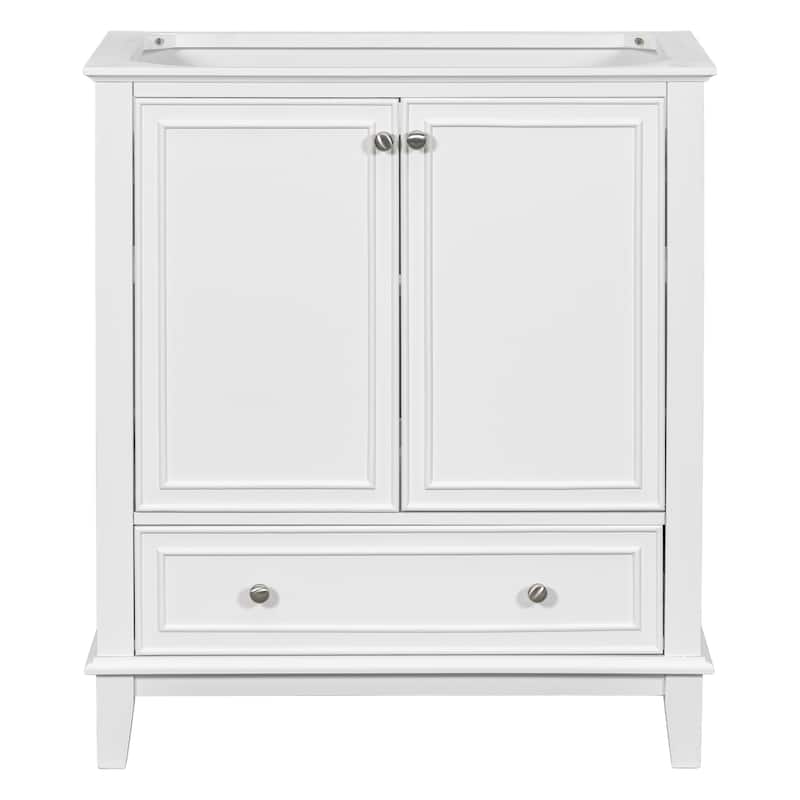 Bathroom Vanity without Sink - White