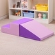 preview thumbnail 6 of 47, 2-Piece Step and Slide Climber for Infants and Toddlers Baby Soft Play Set Foam Blocks - 40" x 20" x 10" (L x W x H)