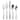 Oneida Dylan 42 Piece Everyday Flatware Set, Service For 8