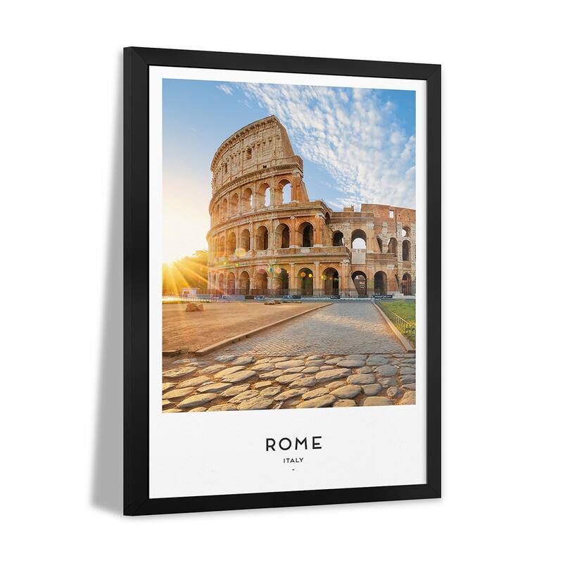 Rome Italy Premium Framed Poster by Naomi Davies