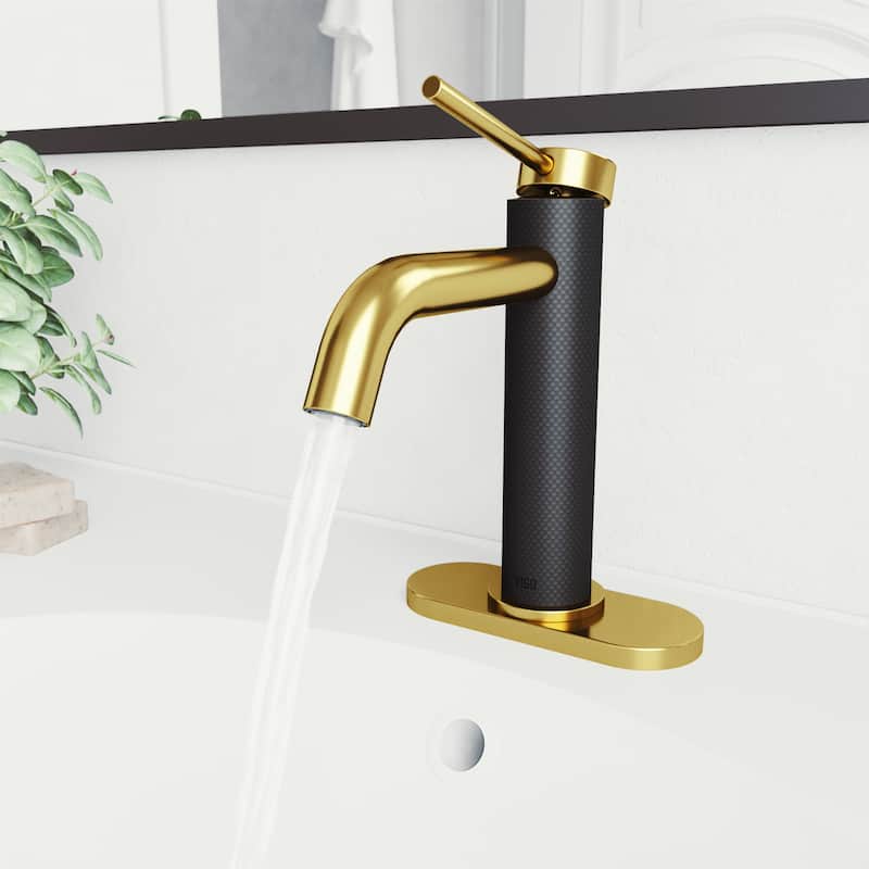 VIGO Madison 8" H Single Handle Single Hole Bathroom Faucet