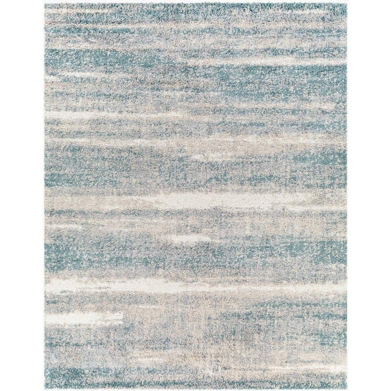 Livabliss Transitional Lyra Shag Abstract Area Rug
