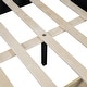 preview thumbnail 100 of 98, L-Shaped Backrest Daybed Upholstered Daybed Frame Classic Wood Slats Design with 2 Storage Drawers or Trundle, Full Size