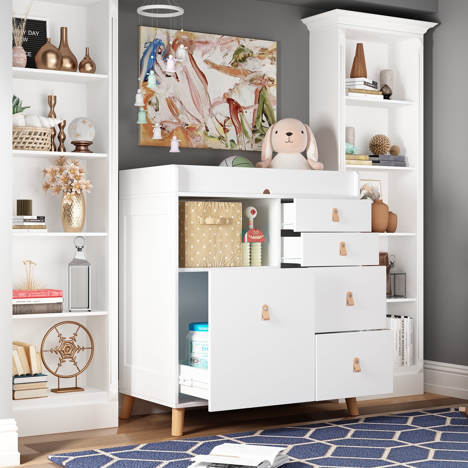 Nursery wardrobe and chest of drawers new arrivals