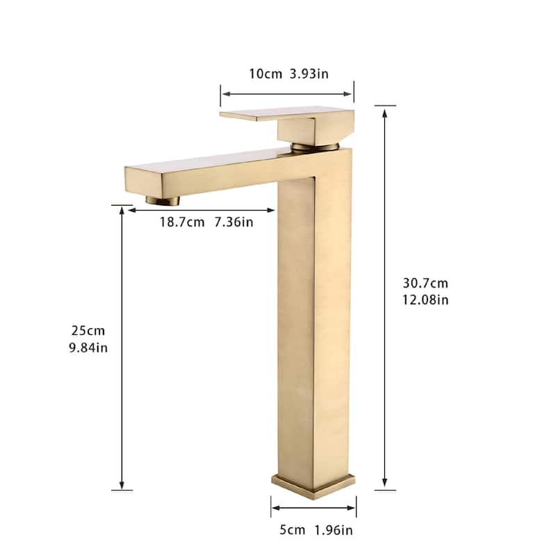 Vessel Single Handle Bathroom Fancet