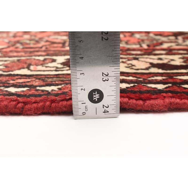 ECARPETGALLERY Hand-knotted Andelz Red Wool Rug - 3'5 x 5'7