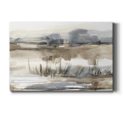 Blue-Grey Marsh I Premium Gallery Wrapped Canvas - Ready to Hang