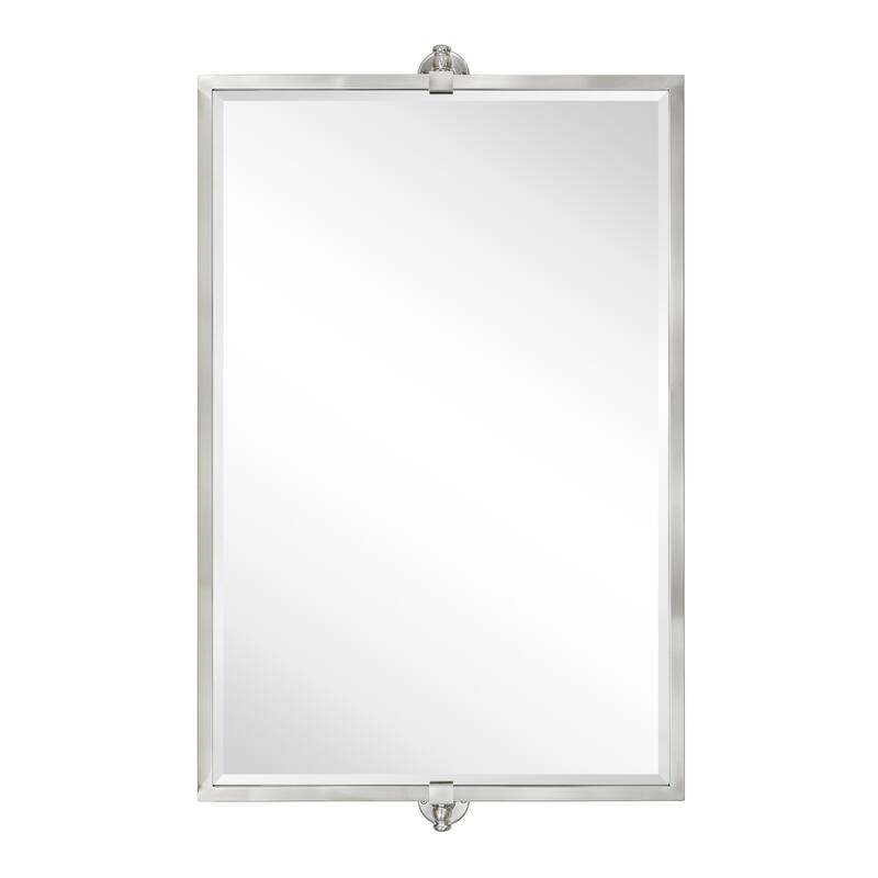 TEHOME Kenti Horizental Rectangle Metal Wall Mirror