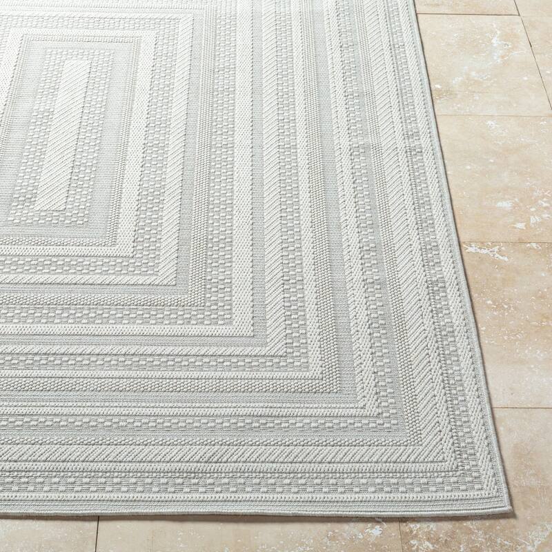 Livabliss Sandra Cottage Indoor/Outdoor Area Rug