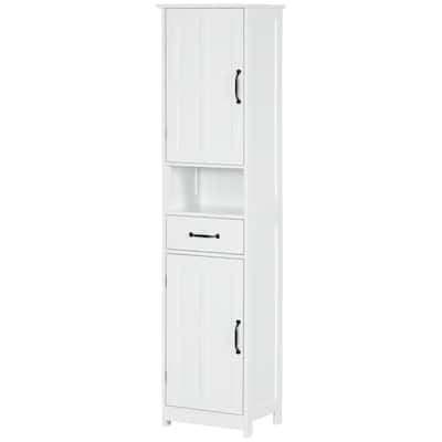 Kleankin Slim Bathroom Storage Cabinet