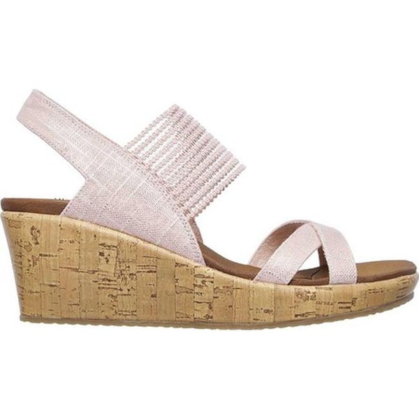 skechers beverlee high tea pink