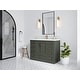 preview thumbnail 14 of 161, Willow Collection 48 in W x 22 in D x 36 in H Boston Single Bowl Sink Bathroom Vanity with Countertop