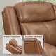 preview thumbnail 26 of 82, Hadlee Power Recliner Chairs with Power Headrest & Charging Ports