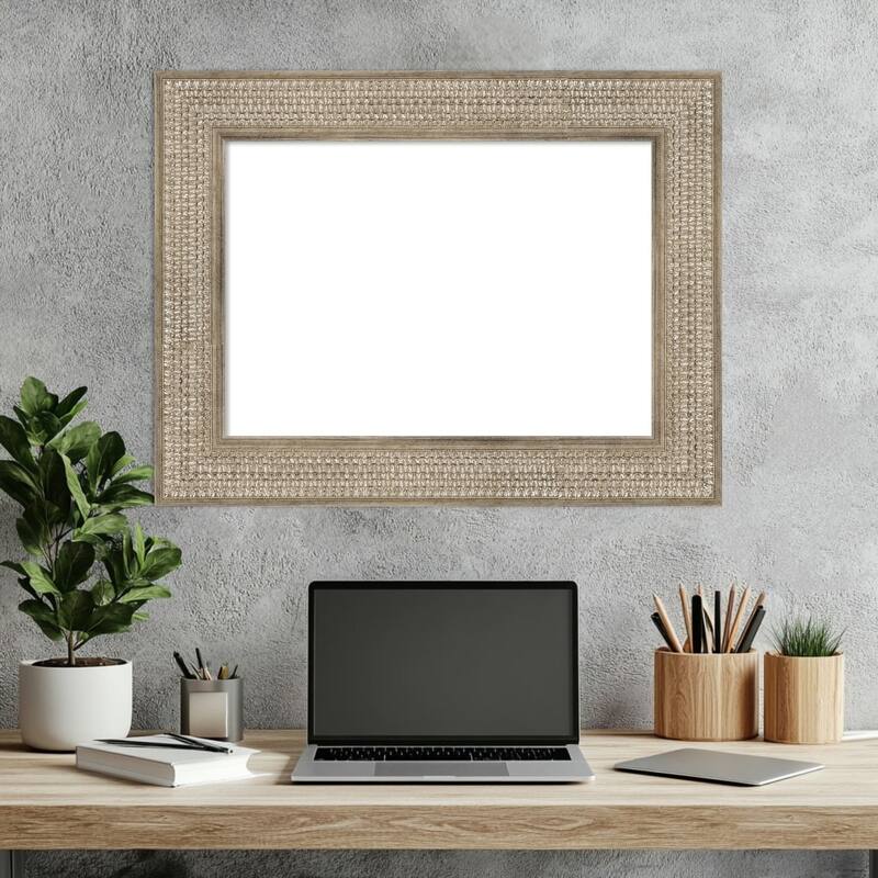 Amanti Art Trellis Gold Framed Dry Erase Magnetic Board
