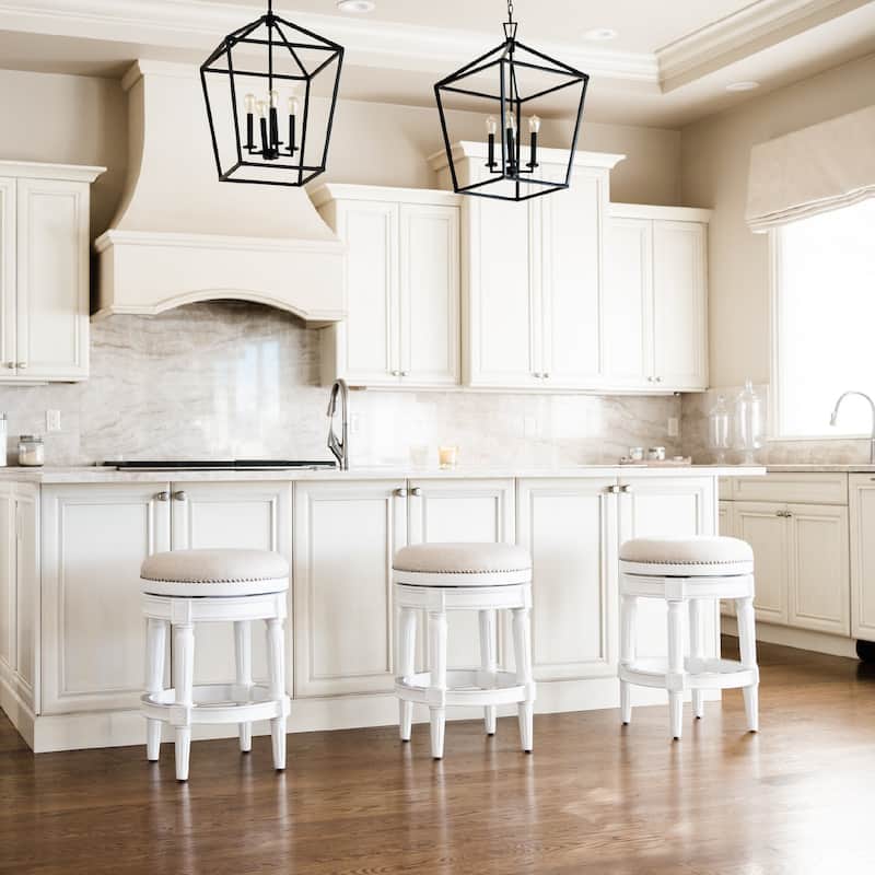 Maven Lane Pullman Backless Swivel Kitchen Stool