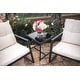 preview thumbnail 19 of 48, Pheap Outdoor Patio 3-piece Black/Brown Wicker Rocking Bistro Set by Havenside Home