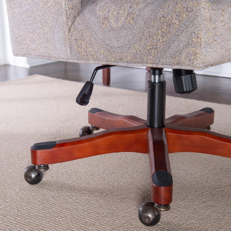 Wood office clearance chair base replacement