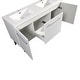 preview thumbnail 4 of 45, Swiss Madison Annecy 60" Double, Two Doors, One Drawer, Bathroom Vanity