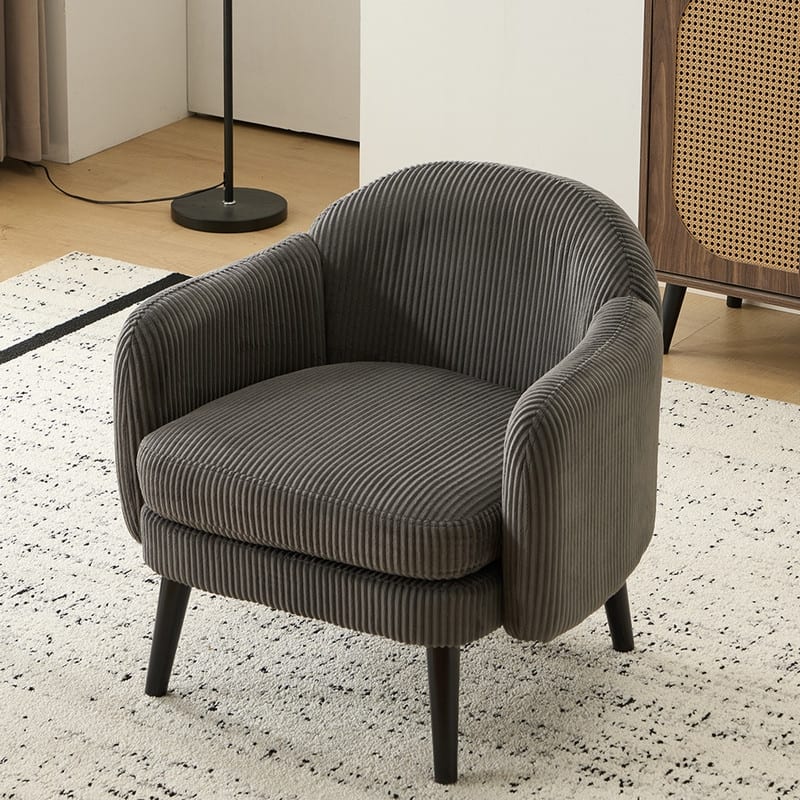 Living Room Corduroy Armchair