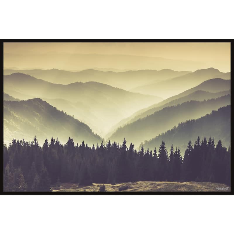 I'm Going Home Floater Framed Print on Canvas